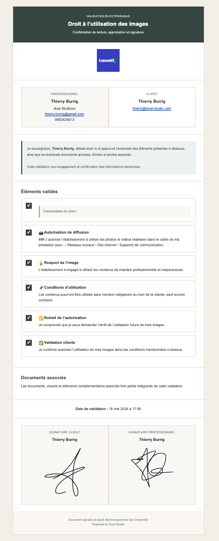 Preuve PDF